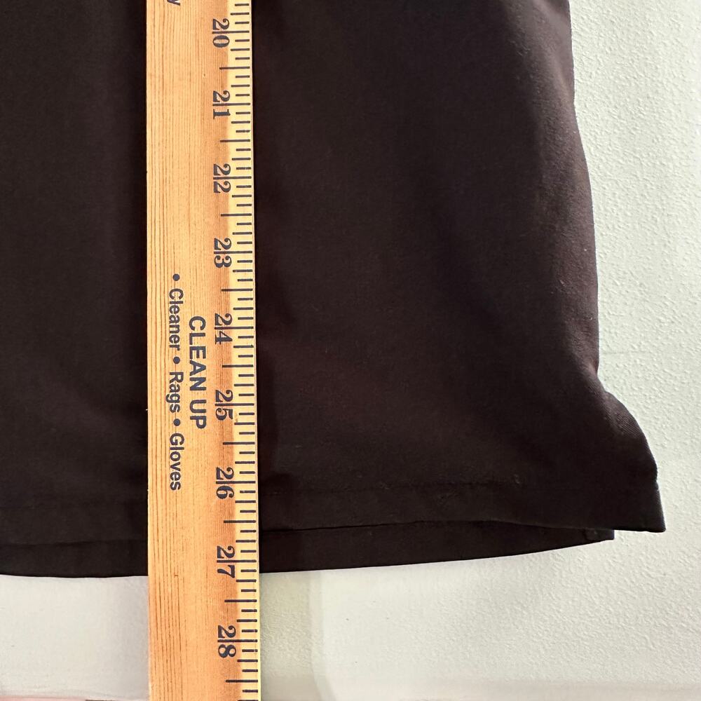 Figs Technical Collection V-Neck Top XL Black Two Pocket Scrub Uniform Shirt - Picture 7 of 7